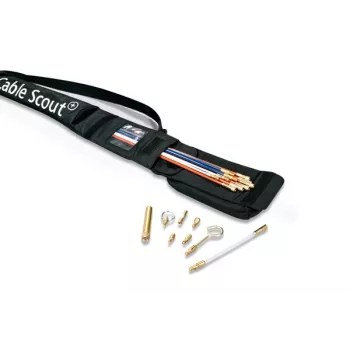 HellermannTyton Cable Scout Luxus Set 2x4/6x5/2x6x1000mm CS-SD - 1 gab.