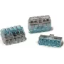 HellermannTyton HCPM-5 PC BU 75 Sadales kārba 5 polu 0.5-2.5 mm² Zila Polikarbonāts 23.7 mm