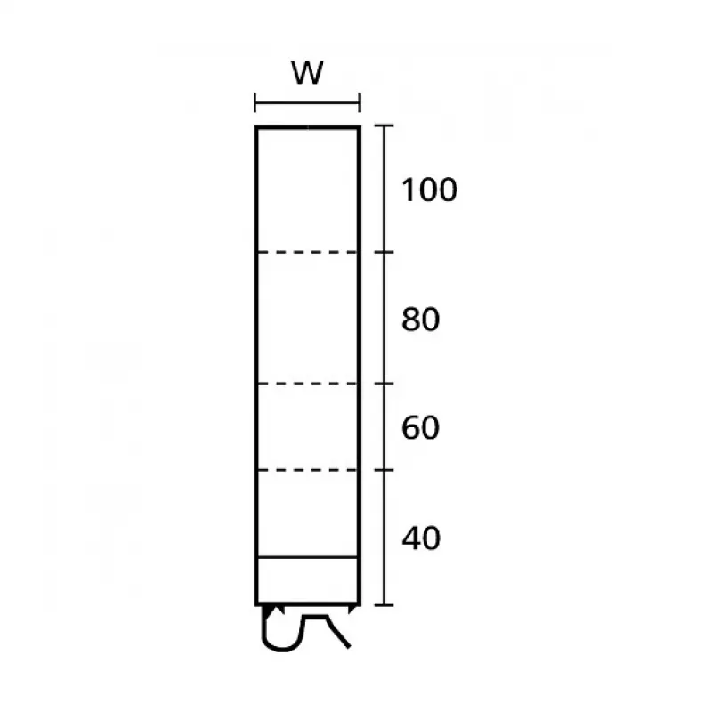 HellermannTyton 181-10020 Kabeļu saites stiprinājums - Melns - ABS - 14 mm