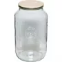 WECK Round Rim Jar 3L ar koka vāku