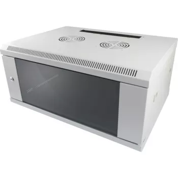 ALLNET ALL-SMC6627GREY 1U 14-Slot Rack Mount Chassis for Media Converter Modules, Grey