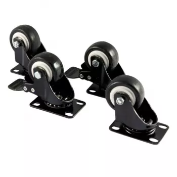 ALLNET 19 inch Riteņu komplekts (Riteņi), 75mm Augstums, SNB sērijai