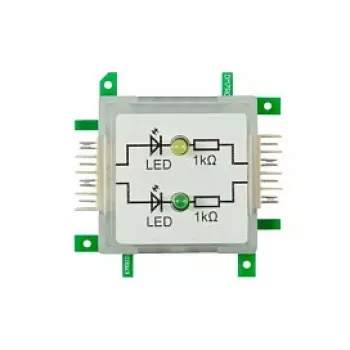 ALLNET Brick'R'knowledge LED modulis, dubultā dzeltena/zaļa, signāla caurvade (ALL-BRICK-0403)