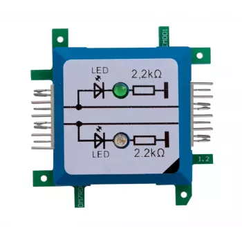 ALLNET Brick'R'knowledge LED modulis zils/zaļš - 125694
