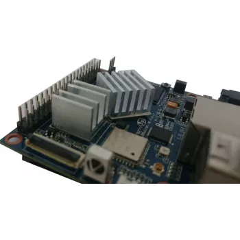 ALLNET Alumīnija radiatoru komplekts 2 gab. ar termisko līmi universāls Raspberry Pi FriendlyElec