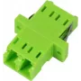 SYNERGY21 LC-LC Duplex Multimode OM5 Šķiedras Adapteris Savienotājs Sieviete-Sieviete Keramikas Uzmava Zaļš
