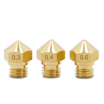 ALLNET 4duino 3D sprauslas, dažādi izmēri