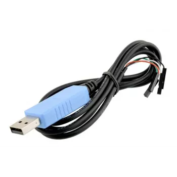ALLNET Rock Pi 4 USB uz TTL seriālais adapteris (FTDI FT232RL, 3,3V/5V, 1m)