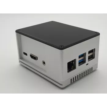 ALLNET Rock Pi Aluminium Case ecoPI PRO HP Silver (RockPi_GH_PROHP_SV)