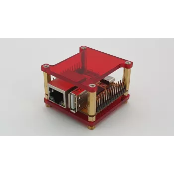 ALLNET Rock Pi S Acrylic Case Red (RPiS_Acryl_R)