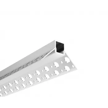 Synergy 21 LED U-Profils 200cm, ALU069-R Drywall Stūra Profils (S21-LED-PR20204)