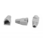 Synergy21 RJ45 Cat.6A S-UTP savienotājs, ekranēts, pelēks, 100 iepakojums, OD 6,5 mm (S215675)