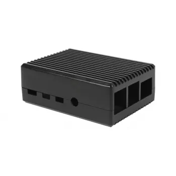 ALLNET Raspberry Pi 4 korpusa komplekts alumīnija pasīvā dzesēšana melns