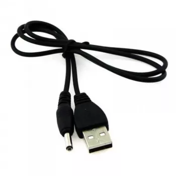 ALLNET USB_DC_4.0MM_1M Universāls Melns Barošanas Avots un Sprieguma Pārveidotājs