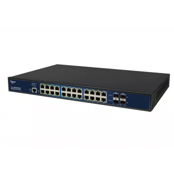 ALLNET ALL-SG8626PMJ Layer 2+ pilnībā pārvaldīts Gigabit slēdzis ar 24 portiem PoE+ 370W