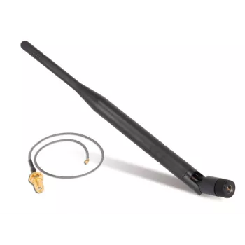 ALLNET GSM Antena 5dBi 4G/LTE Antena ar U.FL uz RP-SMA kabeli FriendlyELEC (ALL191005)