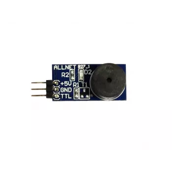 ALLNET 4duino Buzzer modulis (Aktīvais signāla devējs, 3.3-5V, Digitālā I/O, 3 kontaktu)