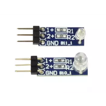 ALLNET 4duino divu krāsu LED modulis (sarkans/zaļš) - 5mm divu krāsu digitālā LED Arduino, Raspberry Pi