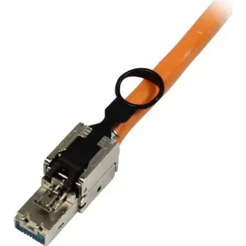 Synergy 21 CAT6A RJ45 lauka terminējams TP spraudnis, bezinstrumentu, ekranēts, push/pull fiksators