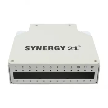 SYNERGY21 LWL Sadales panelis DIN sliedei 12x LC Duplex / SC Simplex adapteriem bez sakabēm - Kabelis