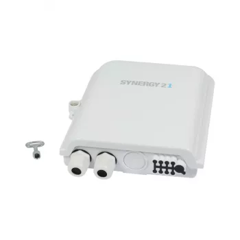 Synergy 21 FTTH sienas sadales kārba IP65 2x ieeja / 8x izeja