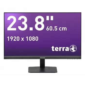 WORTMANN AG TERRA LCD/LED 2427W V3 IPS 23.8 inch Full HD Monitor, Black, HDMI/DP/USB-C, GREENLINE PLUS