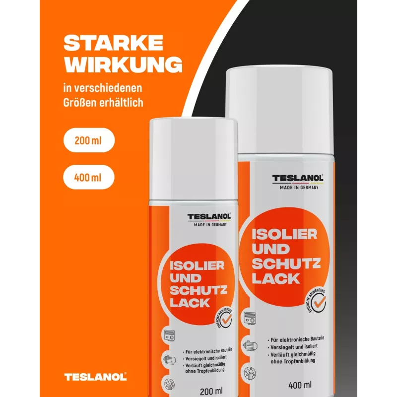 Teslanol Insulating and Protective Lacquer Spray T7 200 ml