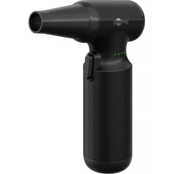 Goobay Air Duster Advanced Black - Tīrīšanas komplekts ar 8 uzgaļiem un 3 sukām 110 (77830)