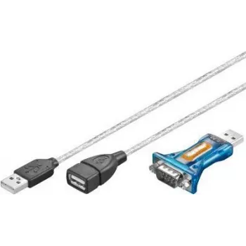 GOOBAY Pro USB Serial RS232 Converter Mini Transparent