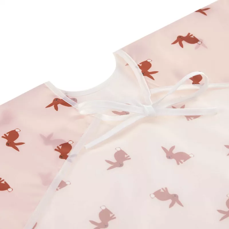 Lassig Little Forest Bunny komplekts ar garām piedurknēm un priekšautiņu 6m+