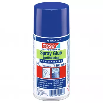 TESA izsmidzināmais līme Permanent 300 ml caurspīdīgs
