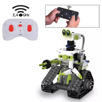 JAMARA CaDA I.Bot Code Robot 1:12 2.4GHz Building Block Robot Kit (570 Bricks)