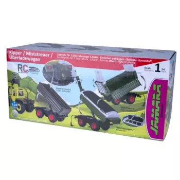 Jamara Pašizgāzēja Piekabe Antracīts RC Traktoram MB-trac 1000 1:24S (423265)