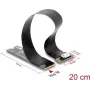 Delock M.2 Key M uz 1 x OCuLink SFF-8612 pārveidotājs ar 20 cm kabeli