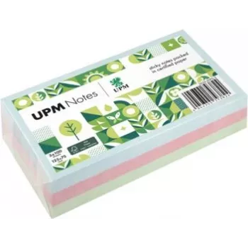 UPM Notes Sticky Notes 5655-20PG-3 Pastel 125x75mm 100 Sheets Assorted 3 Pads