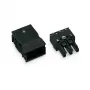 WAGO 770-103 WINSTA® MINI 3-Pol spraudkontakts, melns