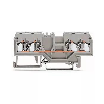 WAGO Caurplūdes spaiļu bloks Pelēks 0.08-2.5 mm² 280-833