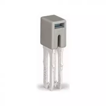 WAGO 283-402 Starptelpas plāksne - Pelēka - 1.5 mm platums - 283 sērijas spaiļu blokiem