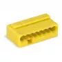 WAGO 243-508 PUSH WIRE® Savienotājs 8-vadu Dzeltens 6A 100V