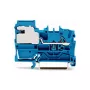 WAGO 2002-7114 2-dzīslu spiedspaile, 2,5 mm², 800 V, pelēka