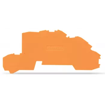 WAGO 2003-7692 Atdalīšanas spaiļu bloka starplika, oranža, 0,8 mm biezums, 96 mm garums, 42,3 mm augstums, 2,45 g