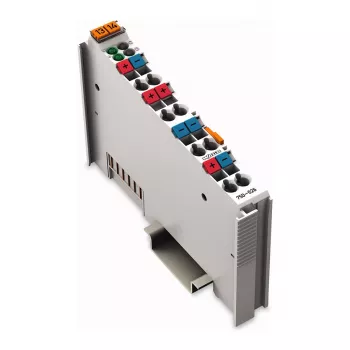 WAGO 750-626 2-Kanālu digitālās ievades modulis 24 VDC, CAGE CLAMP, gaiši pelēks