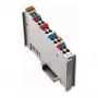 WAGO 750-626 2-Kanālu digitālās ievades modulis 24 VDC, CAGE CLAMP, gaiši pelēks