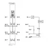 WAGO 753-430 - 8 kanālu digitālās ievades modulis, 24 VDC, 5 kV izolācija, CAGE CLAMP, DIN sliede