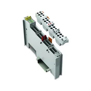 WAGO 753-430 - 8 kanālu digitālās ievades modulis, 24 VDC, 5 kV izolācija, CAGE CLAMP, DIN sliede