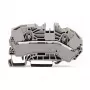 WAGO 2016-7601 Caurplūdes spaiļu bloks, 2-vadītāju, 16 mm², 800 V, pelēks