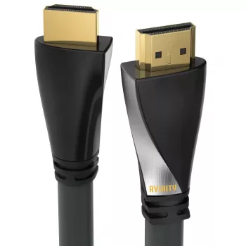 HAMA AVINITY K. HDMI - HDMI 2M 4K Ultra HD High-Speed HDMI Cable with Ethernet, 2m, Black