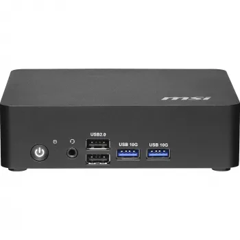 MSI Cubi NUC TWG S-007AT Mini PC, Intel Core i5-10210U, 8GB DDR4, 128GB SSD, Windows 11 Pro, Black