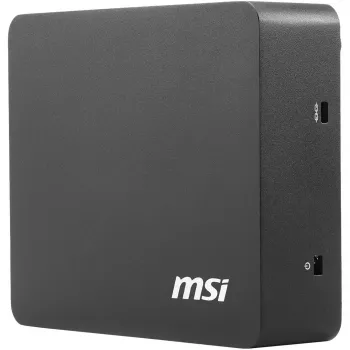 MSI Cubi NUC TWG S-007AT Mini PC, Intel Core i5-10210U, 8GB DDR4, 128GB SSD, Windows 11 Pro, Black