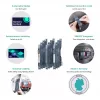 Siemens SIRIUS 3RQ4 Plug-In savienojuma relejs, 230 V AC/DC, 3 NO + 1 NC, skrūvju spailes